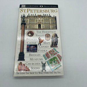 Paperback Book DK Eyewitness Travel Guides St Petersburg